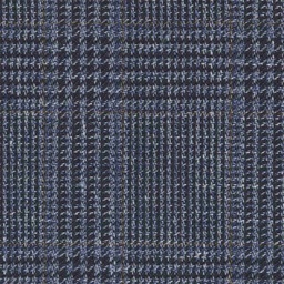 [319705] BLUE, MIXED BROWN CHECKS (DR# 50477)