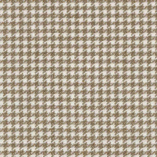 [319707] BEIGE, BROWN HOUNDSTOOTH (DR# 50479)