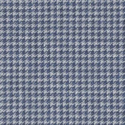 [319713] BEIGE, BLUE HOUNDSTOOTH (DR# 50485)