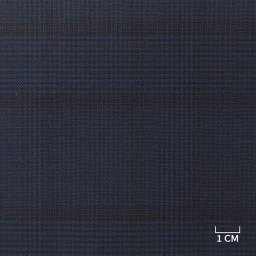 [610109] DARK BLUE,BROWN CHECKS (102/09)