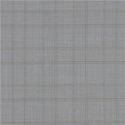 [610111] LIGHT GREY,BROWN CHECKS (102/11)