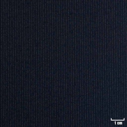 [213278] DARK BLUE, NARROW OFF WHITE STRIPES