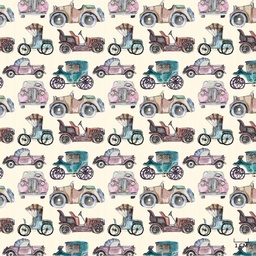 [823901] CARTOON CARS PATTERN