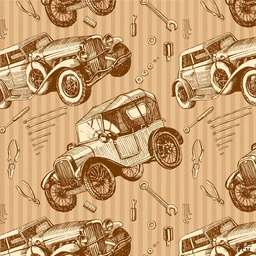 [823903] CARS AND PARTS PATTERN