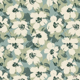 [823930] GREEN, YELLOW FLOWERS