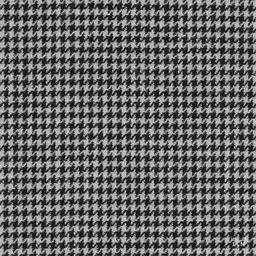 [610208] BLACK, HOUNDSTOOTH (100/08)
