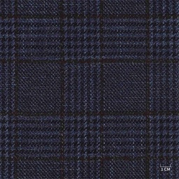 [610214] BLUE, BROWN CHECKS (100/14)