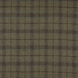 [353702] BROWN, BLUE CHECKS