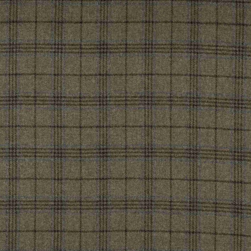 [353702] BROWN, BLUE CHECKS