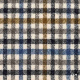 [320438] BLUE, BROWN, BLACK CHECKS (DR# 90438)