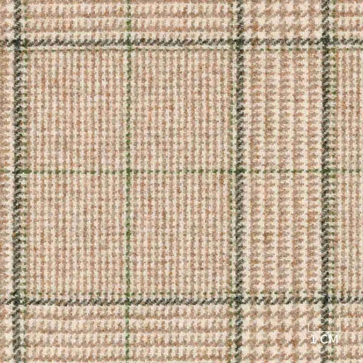 [320451] LIGHT BROWN,GREEN CHECKS (DR# 90451)