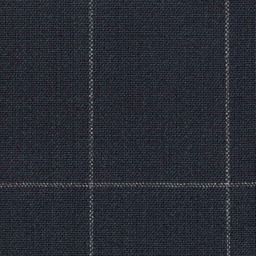 [320654] DARK BLUE, BIG OFF WHITE CHECKS, 4PLY (DR# 18154)