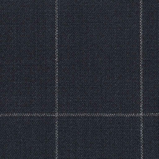 [320654] DARK BLUE, BIG OFF WHITE CHECKS, 4PLY (DR# 18154)