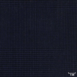 [320665] DARK BLUE, BIG CHECKS, 4PLY (DR# 18165)