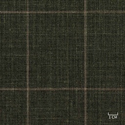 [320805] GREEN, BROWN CHECKS