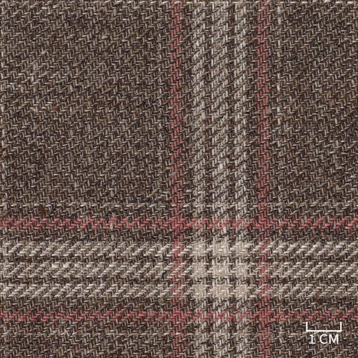 [320842] BROWN, PINK CHECKS