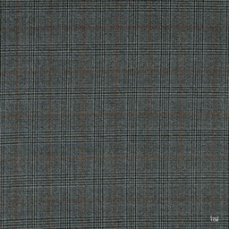 [354001] GREY, BROWN CHECKS (ST# 15050)