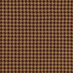 [660208] BROWN, BURGUNDY HOUNDSTOOTH