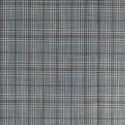 [660334] BLUE GREY,BROWN CHECKS