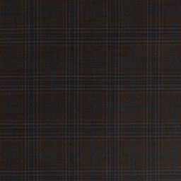 [660338] DARK BROWN,BLUE CHECKS